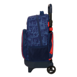 MOCHILA GDE. C/RUEDAS COMPACT EXTRAIBLE SPIDER-MAN SAFTA26 612643918 45X33 UNIDAD
