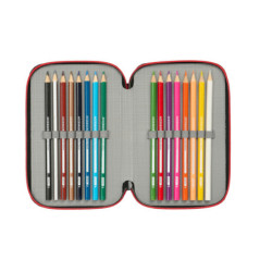 PLUMIER TRIPLE 37 PCS MILES MORALES SAFTA26 412660857 19,5X12,5 UNIDAD