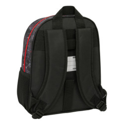 MOCHILA INFANTIL BOLSILLOS ADAPT.CARRO MILES MORALES SAFTA26 612660524 33X27 UNIDAD
