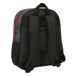 MOCHILA JUNIOR ADAPT.CARRO MILES MORALES SAFTA26 612660640 38X32 UNIDAD