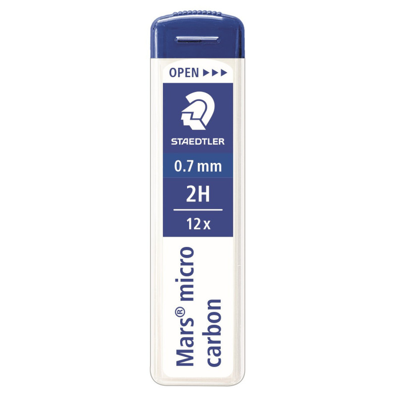 MINAS 0,7MM 2H MARS MICRO EST 12 UD STAEDTLER
