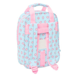 MOCHILA INFANTIL CON ASAS PEMBE "THE PINK CAT" SAFTA26 612646765 28X20 UNIDAD
