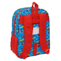 MOCHILA INFANTIL BOLSILLOS ADAPT.CARRO SPIDEY SAFTA26 612662185 34X26 UNIDAD
