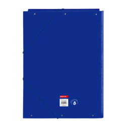 CARPETA FOLIO 3 SOLAPAS REAL MADRID SAFTA26 512624068 33,5X26 UNIDAD
