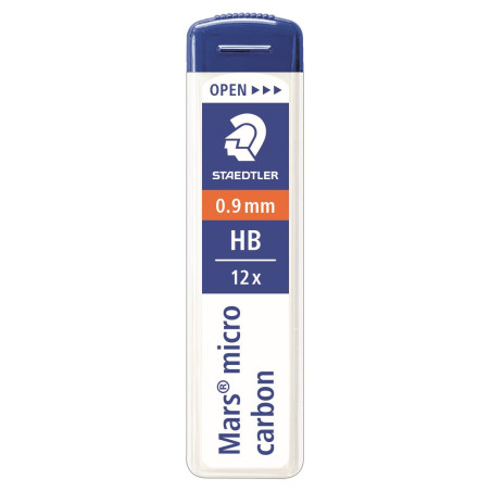 MINAS 0,9MM HB MARS MICRO EST 12 UD STAEDTLER