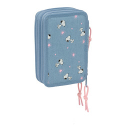 PLUMIER TRIPLE 37 PCS SNOOPY SAFTA26 412639857 19,5X12,5 UNIDAD