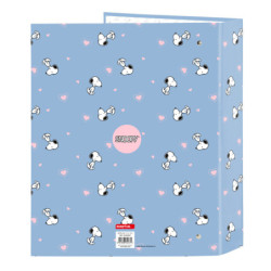 CARPETA F. 4 ANILLAS 35MM LOMO ANCHO SNOOPY SAFTA26 512639657 33X27 UNIDAD