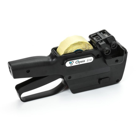 MAQUINA ETIQUETAR OPEN S16 26*16 16 DIGITOS 2 LINEAS