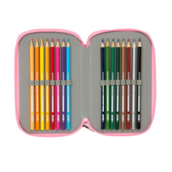 PLUMIER TRIPLE 37 PCS HELLO KITTY SAFTA26 412616857 19,5X12,5 UNIDAD