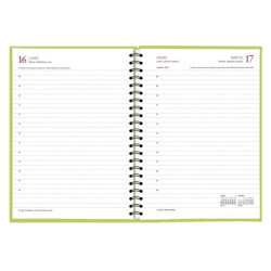 AGENDA MYRGA23 2023 PRIMAVERA WIRE-O TAPA DURA COLORS 14,5*21 3004PR