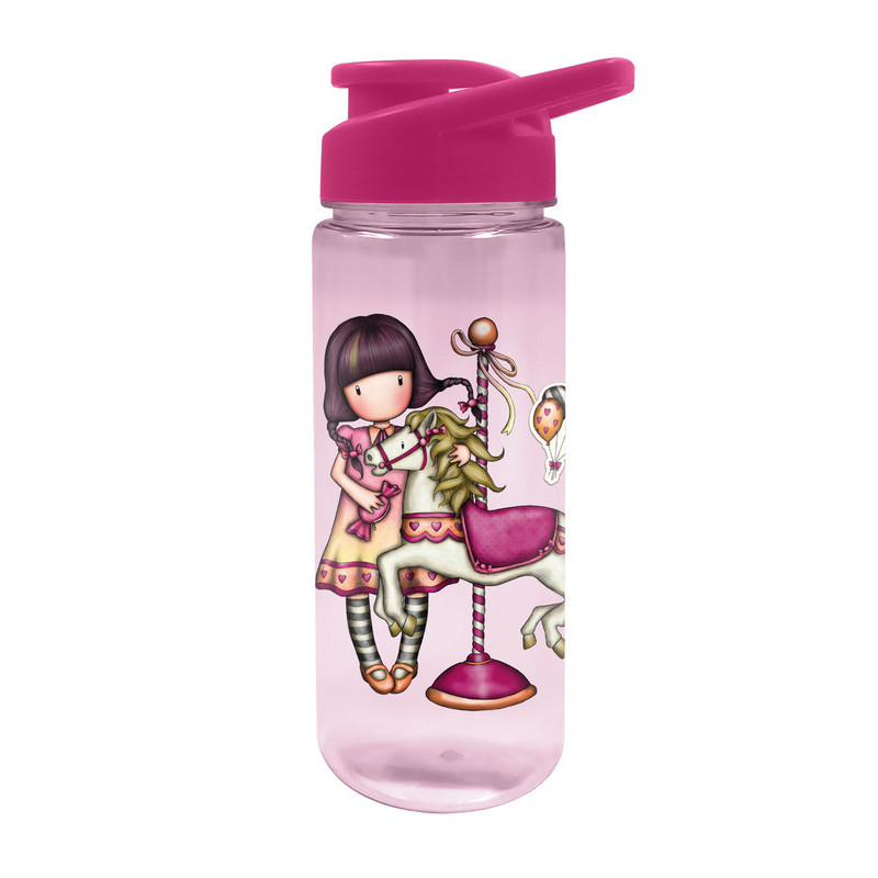BOTELLA DE AGUA PLASTICO 500 ML GORJUSS™ FAIRGROUND "CAROUSEL" SAFTA23 ENERO 954GJ07