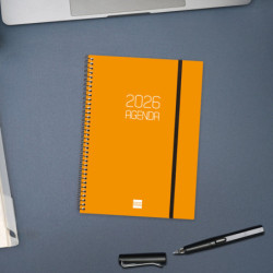 AGENDA OPAQUE E10 SVH 2026 NARANJA+ FINOCAM26 742762926 162 X 14 X 212 MM
