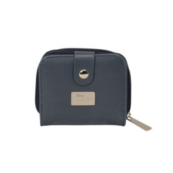 MONEDERO BILLETERA STITCH "GRAY" SAFTA26 822633188 9,5X11 UNIDAD