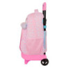 MOCHILA GDE. C/RUEDAS COMPACT EXTRAIBLE GLOWLAB KIDS SAFTA26 612623918 45X33 UNIDAD