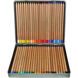 LAPIZ KOH-I-NOOR PASTEL CAJA METAL 48U SURTIDO GIOCONDA 8829 MCH