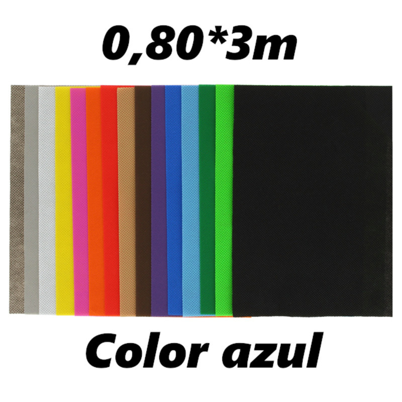TISSUE NO TEJIDO ROLLO 0,80*3M COLOR AZUL UNIDAD 01001332 GRAFOPLAS