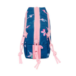 PORTATODO TRIPLE PEQ. C/GOMA ELAST. 22CM BLACKFIT8 "MARIPOSAS" SAFTA26 842630027 8,5X22 UNIDAD