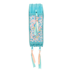 PLUMIER TRIPLE 37 PCS RECICLADO MOOS "FIORI" SAFTA26 412618857 19,5X12,5 UNIDAD