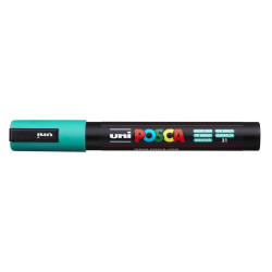 MARCADOR UNI-BALL POSCA PC-5M PUNTA REDONDA 1,8-2,5MM VERDE ESMERALDA -31-