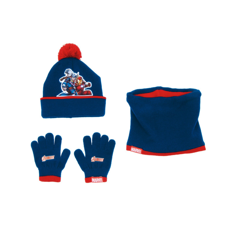 SET GORRO/BUFF/GUANTES INFANTIL 48/51 AVENGERS "INFINITY" SAFTA23 ENERO AV14798