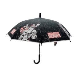 PARAGUAS AUTOMÁTICO CUPULA 48,5 CM AVENGERS "VENDETTA" SAFTA26 AV525041548,5 UNIDAD