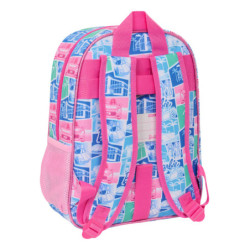 MOCHILA INFANTIL ADAPT.CARRO BARBIE SAFTA26 612610185 34X26 UNIDAD