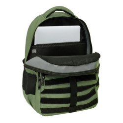 MOCHILA CROSS DOBLE SAFTA VERDE SAFTA26 642605601 46X34 UNIDAD
