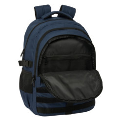 MOCHILA CROSS DOBLE SAFTA AZUL SAFTA26 642607601 46X34 UNIDAD