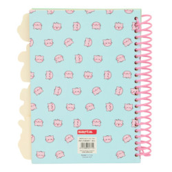 BLOC DE NOTAS A5 PEMBE "THE PINK CAT" SAFTA26 512646077 2,1X14,8 UNIDAD
