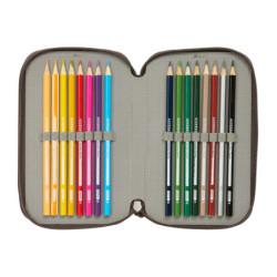 PLUMIER TRIPLE 37 PCS JURASSIC WORLD SAFTA26 412663857 19,5X12,5 UNIDAD