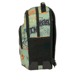 MOCHILA DOBLE ADAPT.CARRO SAFTA GRAFFITI "ZONE" SAFTA26 642621773 42X32 UNIDAD