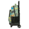 MOCHILA GDE. C/RUEDAS COMPACT EXTRAIBLE SAFTA GRAFFITI "ZONE" SAFTA26 642621918 45X33 UNIDAD