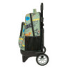 MOCHILA GDE. C/RUEDAS COMPACT EVOL. EXT. SAFTA GRAFFITI "ZONE" SAFTA26 642621218 45X33 UNIDAD