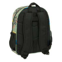 MOCHILA JUNIOR ADAPT.CARRO SAFTA GRAFFITI "ZONE" SAFTA26 642621640 38X32 UNIDAD