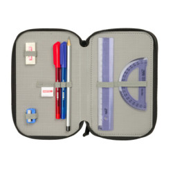 PLUMIER TRIPLE 37 PCS SAFTA GRAFFITI "GO" SAFTA26 442622857 19,5X12,5 UNIDAD