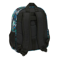 MOCHILA JUNIOR ADAPT.CARRO SAFTA GRAFFITI "GO" SAFTA26 642622640 38X32 UNIDAD
