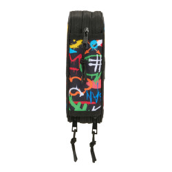 PLUMIER TRIPLE 37 PCS SAFTA GRAFFITI "COLORS" SAFTA26 442623857 19,5X12,5 UNIDAD