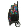 MOCHILA GDE. C/RUEDAS COMPACT EVOL. EXT. SAFTA GRAFFITI "COLORS" SAFTA26 642623218 45X33 UNIDAD