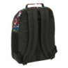 MOCHILA DOBLE ADAPT.CARRO SAFTA GRAFFITI "COLORS" SAFTA26 642623773 42X32 UNIDAD