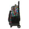 MOCHILA GDE. C/RUEDAS COMPACT EXTRAIBLE SAFTA GRAFFITI "COLORS" SAFTA26 642623918 45X33 UNIDAD
