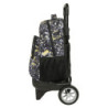 MOCHILA GDE. C/RUEDAS COMPACT EVOL. EXT. SAFTA GRAFFITI "SPLASH" SAFTA26 642624218 45X33 UNIDAD