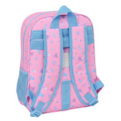 MOCHILA INFANTIL ADAPT.CARRO STITCH "BRIGHT" SAFTA26 612615185 34X26 UNIDAD