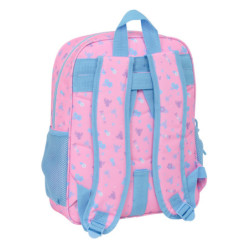 MOCHILA JUNIOR ADAPT.CARRO STITCH "BRIGHT" SAFTA26 612615640 38X32 UNIDAD