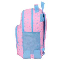 MOCHILA DOBLE ADAPT.CARRO STITCH "BRIGHT" SAFTA26 612615773 42X32 UNIDAD