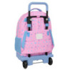 MOCHILA GDE. C/RUEDAS COMPACT EXTRAIBLE STITCH "BRIGHT" SAFTA26 612615918 45X33 UNIDAD