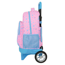 MOCHILA GDE. C/RUEDAS COMPACT EVOL. EXT. STITCH "BRIGHT" SAFTA26 612615218 45X33 UNIDAD