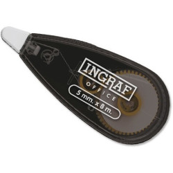 CINTA CORRECTORA INGRAF OFFICE MINI 5MM X 8 M POESSA