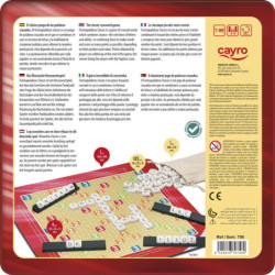 JUEGO CAYRO FORMAPALABRAS CAJA METAL 27*27 756