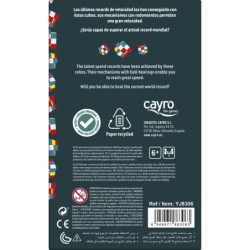 JUEGO CAYRO CUBO RUBIK 3*3*3 YJ8306
