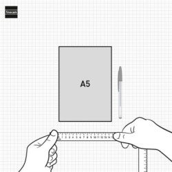 CUADERNO FINOCAM A4 TAPA FLEXIBLE A-5 DESIGN LISO MOUNTAIN 8053102